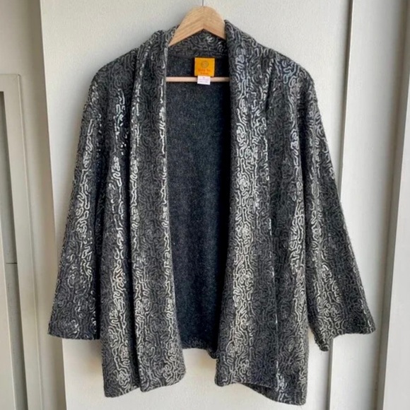 Macy’s Ruby Rd sequin cardigan - Picture 7 of 7